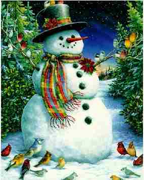 jingle bell rock snowman